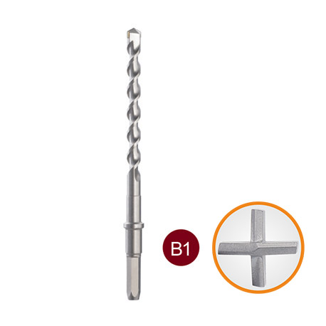 QK0503 - Hex Shank Electric Hammer Drill Bits, Crosshead (+) Hex Shank Electric Hammer Drill Bits